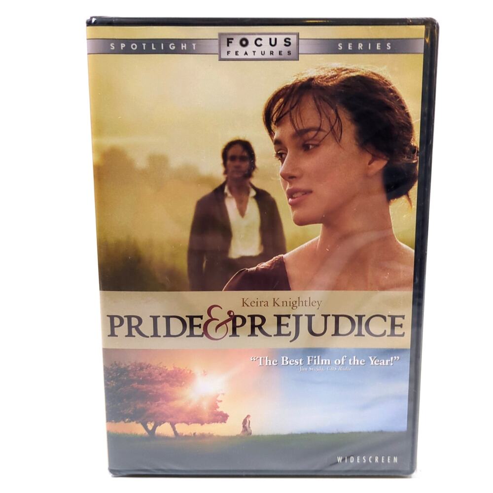 Pride and Prejudice 2006 DVD Keira Knightley Jane Austen Focus Features Sealed